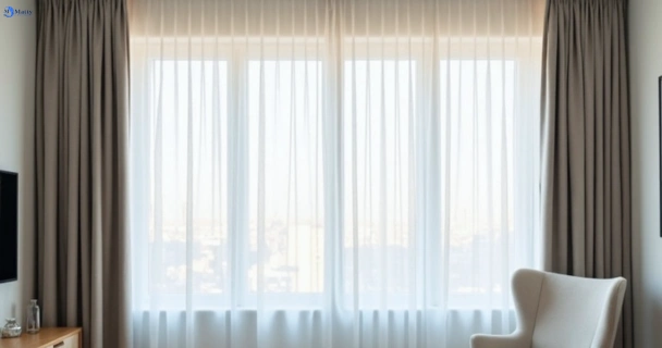 Freshly steam cleaned curtains in deer-park-vic QLD